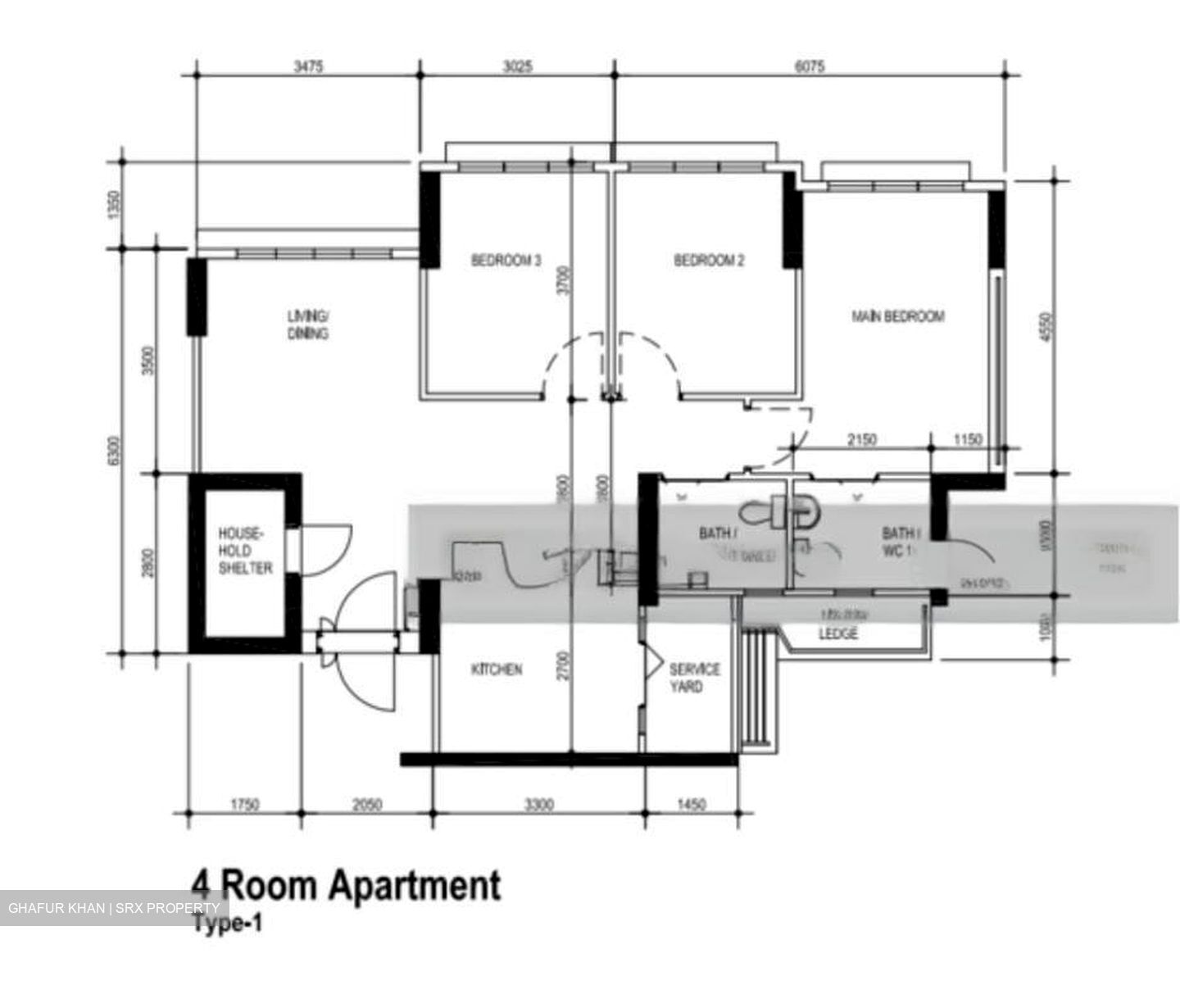 Blk 439 West Edge @ Bukit Batok (Bukit Batok), HDB 4 Rooms #479999941
